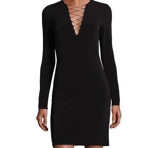 Alice and Olivia Lace-up dress. Size 6